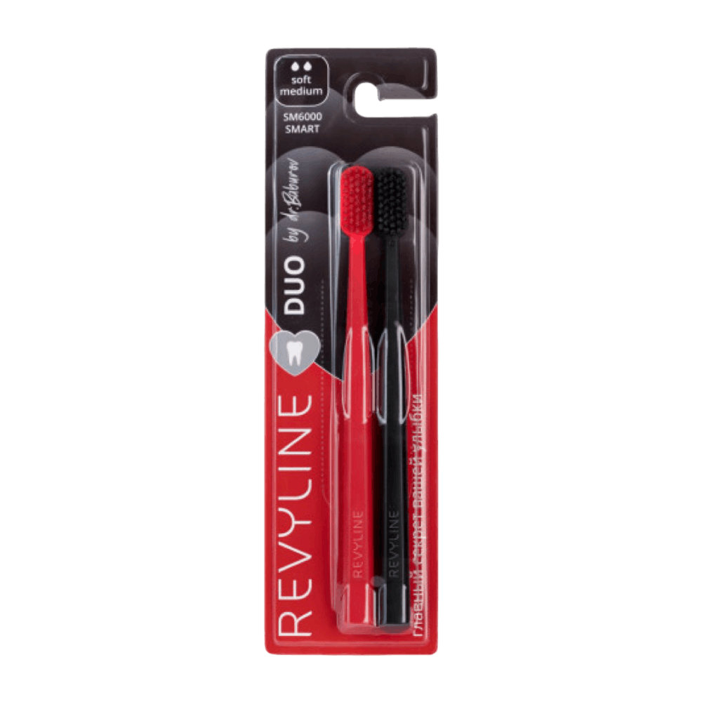 REVYLINE SM6000 SMART DUO НАБОР ИЗ 2 ЗУБНЫХ ЩЕТОК 