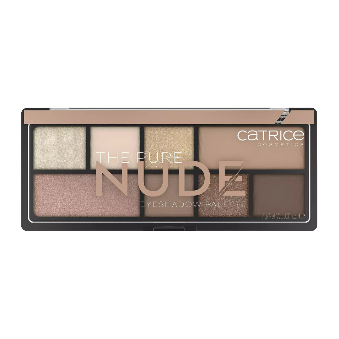 CATRICE THE PURE NUDE EYESHADOW PALETTE ПАЛЕТКА ТЕНЕЙ 