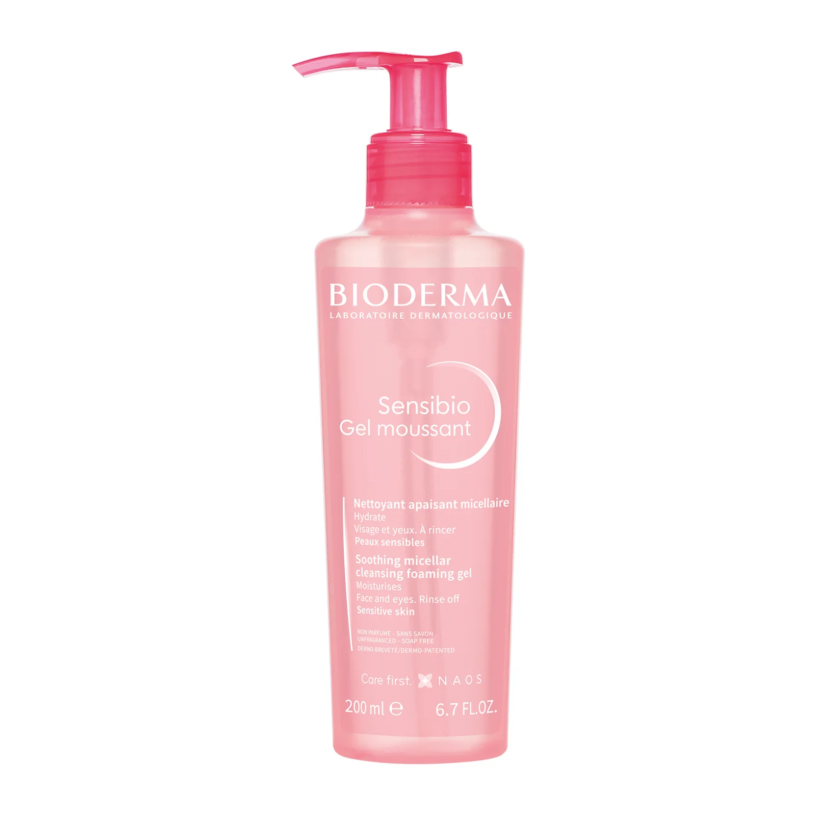 BIODERMA SENSIBIO FOAMING GEL MOUSSANT ГЕЛЬ-МУСС ДЛЯ УМЫВАНИЯ
