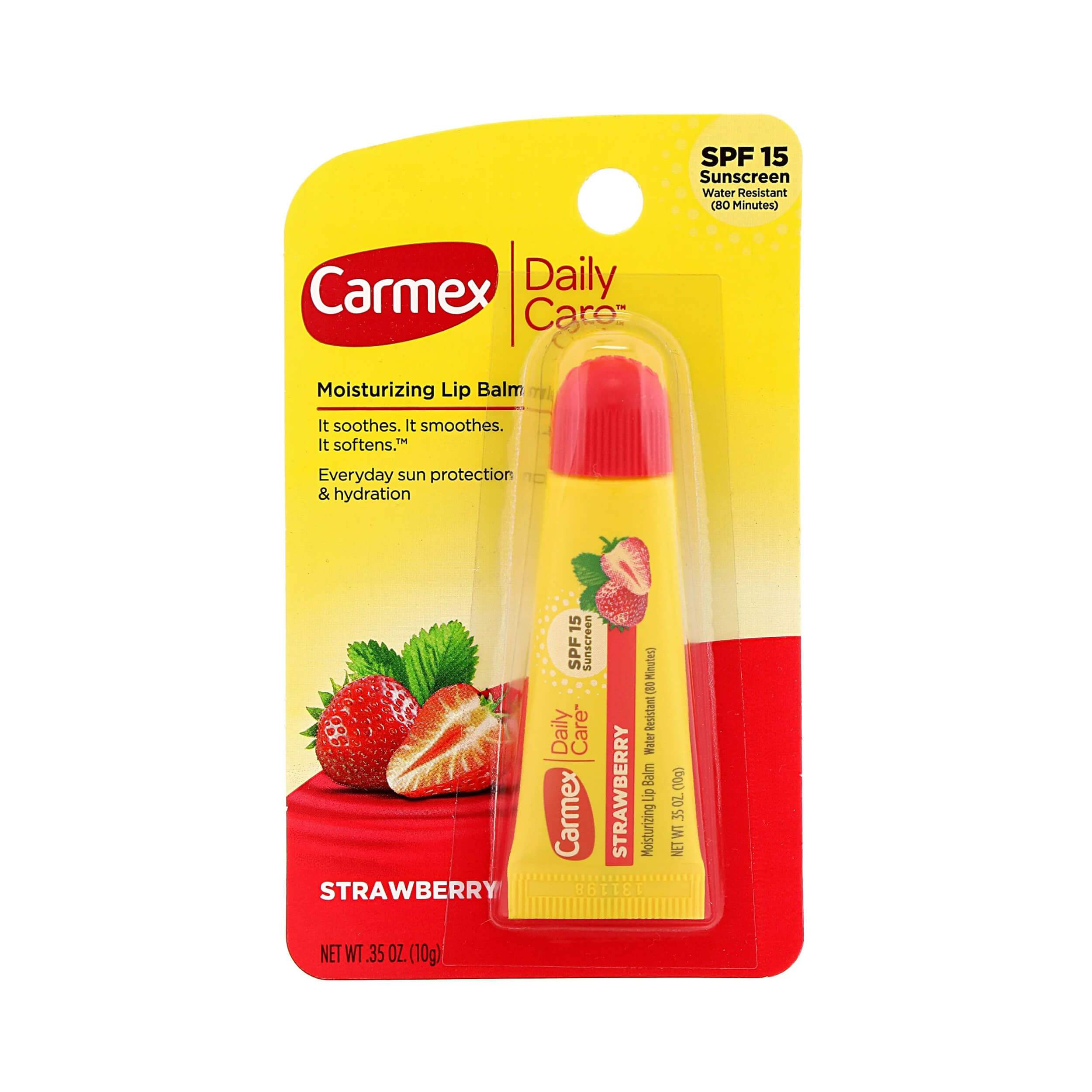 CARMEX MOISTURIZING STRAWBERRY LIP BALM БАЛЬЗАМ ДЛЯ ГУБ ЖИДКИЙ
