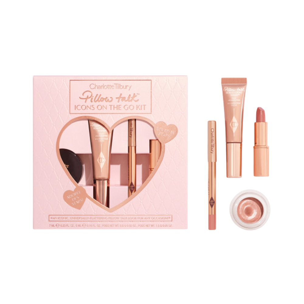 CHARLOTTE TILBURY ICONS THE GO KIT НАБОР ИЗ 4 ПРОДУКТОВ ДЛЯ МАКИЯЖА 