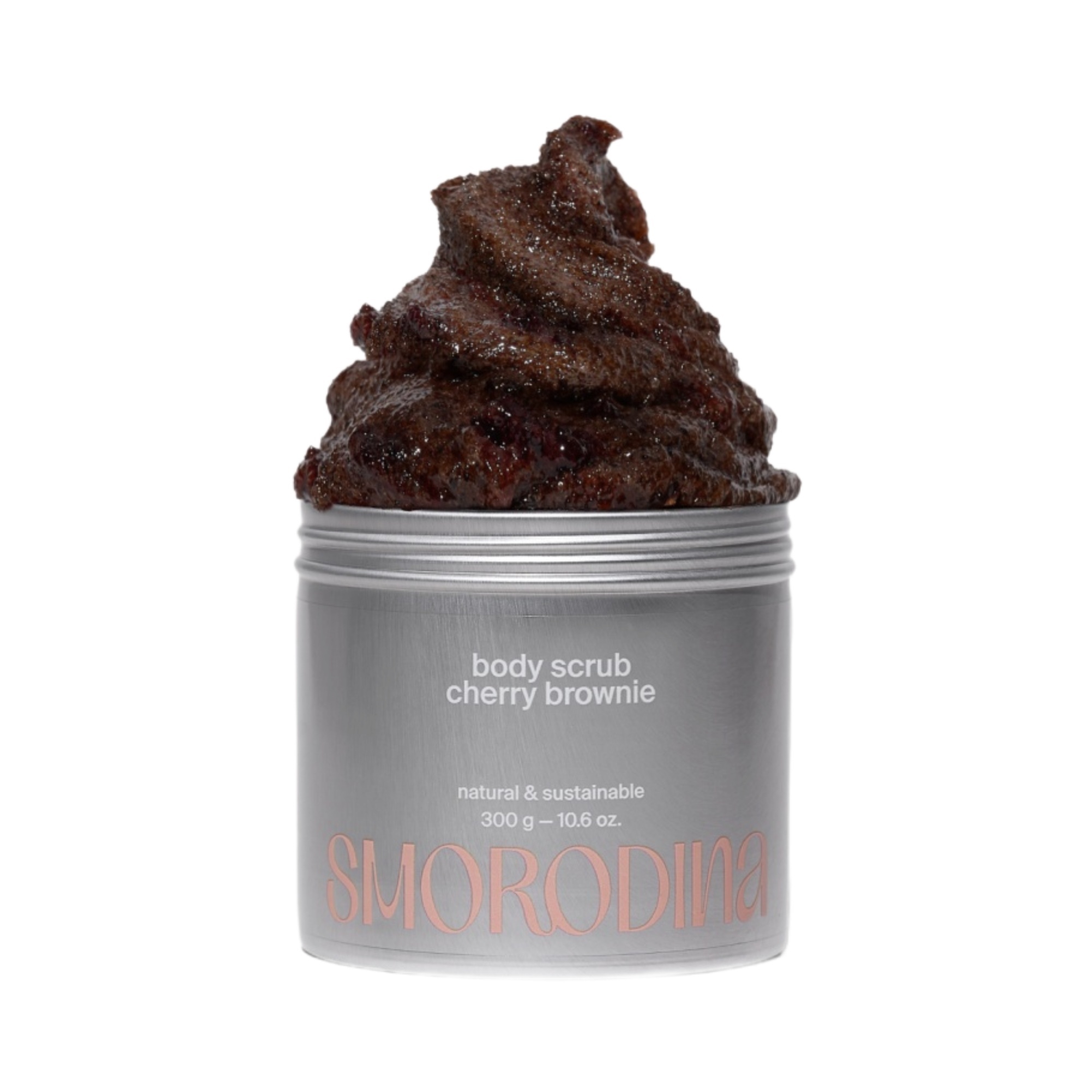 SMORODINA BODY SCRUB CHERRY BROWNIE СКРАБ-ЖЕЛЕ ДЛЯ ТЕЛА ВИШНЕВЫЙ БРАУНИ  