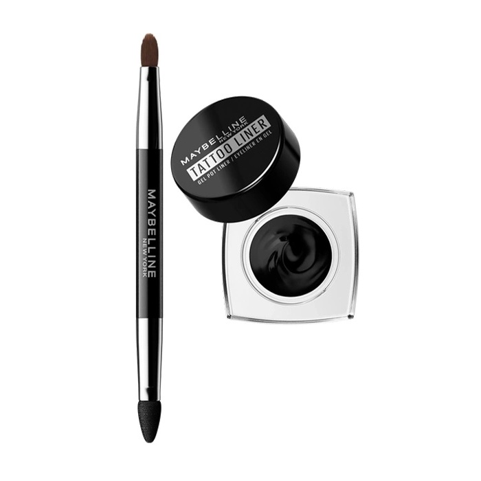 MAYBELLINE TATTOO LINER WATERPROOF EYELINER ГЕЛЕВАЯ ПОДВОДКА С КИСТОЧКОЙ