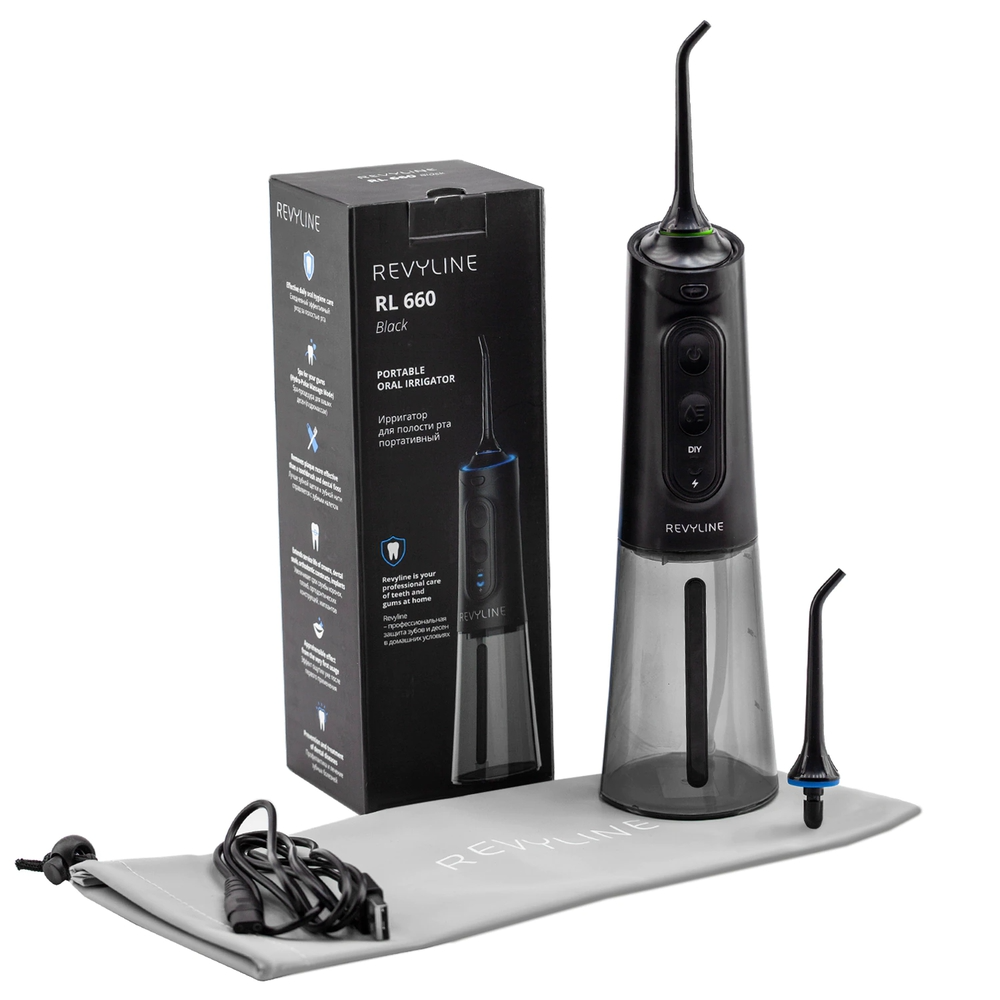 REVYLINE RL660 ЧЕРНЫЙ ПОРТАТИВНЫЙ ИРРИГАТОР