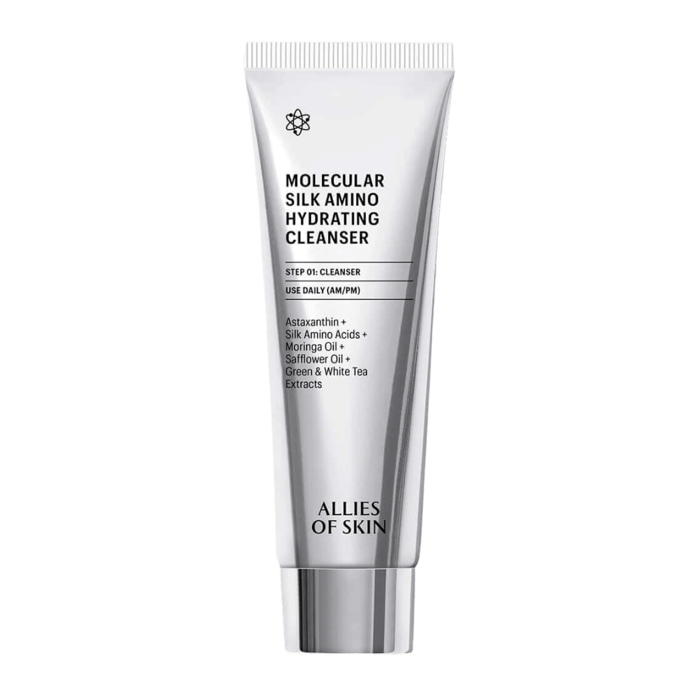 ALLIES OF SKIN MOLECULAR SILK AMINO HYDRATING CLEANSER ГЕЛЬ ДЛЯ УМЫВАНИЯ