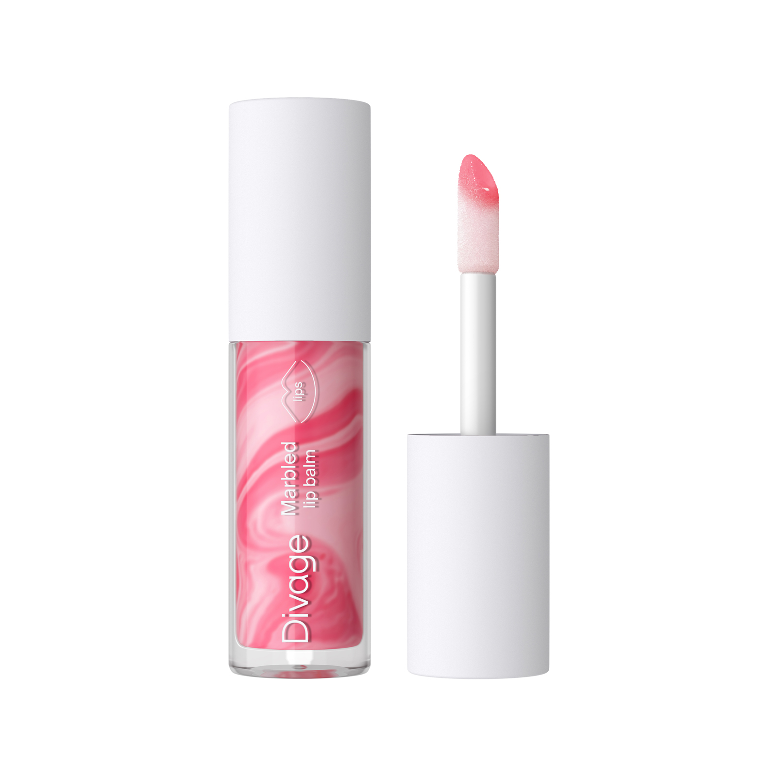 DIVAGE MARBLED LIP BALM БАЛЬЗАМ ДЛЯ ГУБ