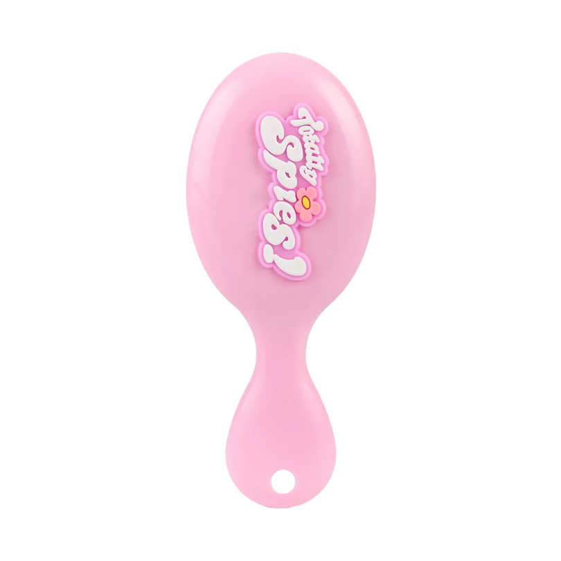 SOLOMEYA MINI HAIR BRUSH WITH KEYCHAIN МАССАЖНАЯ МИНИ РАСЧЕСКА С ПОДВЕСКОЙ 