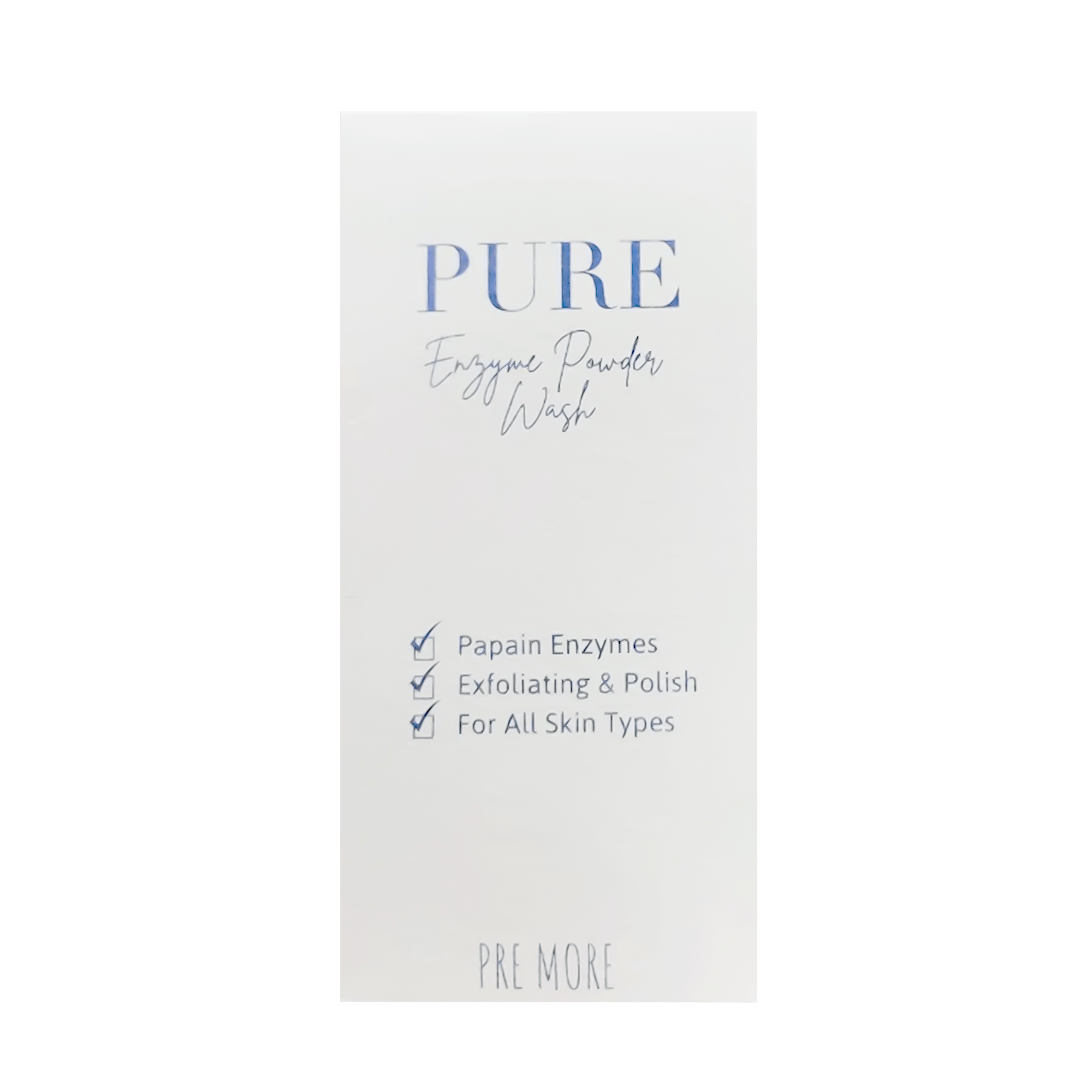PRE MORE PURE ENZYME POWDER WASH ЭНЗИМНАЯ ПУДРА