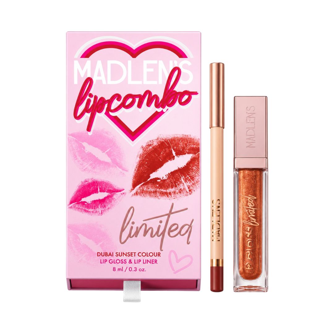 MADLEN'S LIP COMBO DUBAI SUNSET COLOUR КОМБО ДЛЯ ГУБ 