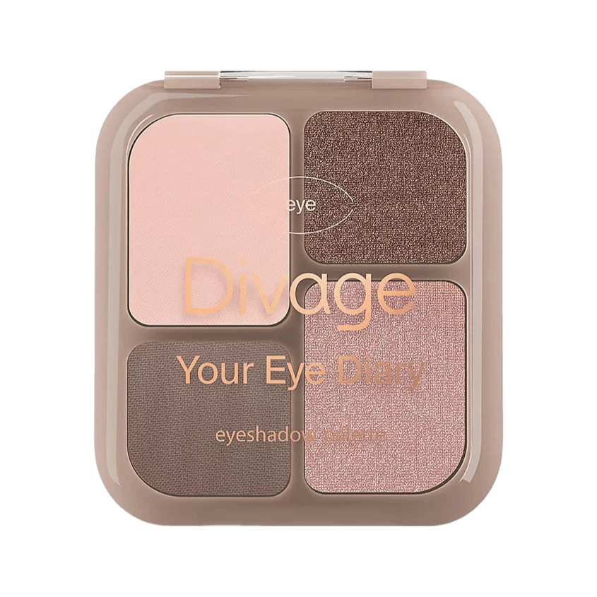 DIVAGE YOUR EYE DIARY EYESHADOW PALETTE ТЕНИ ДЛЯ ВЕК 