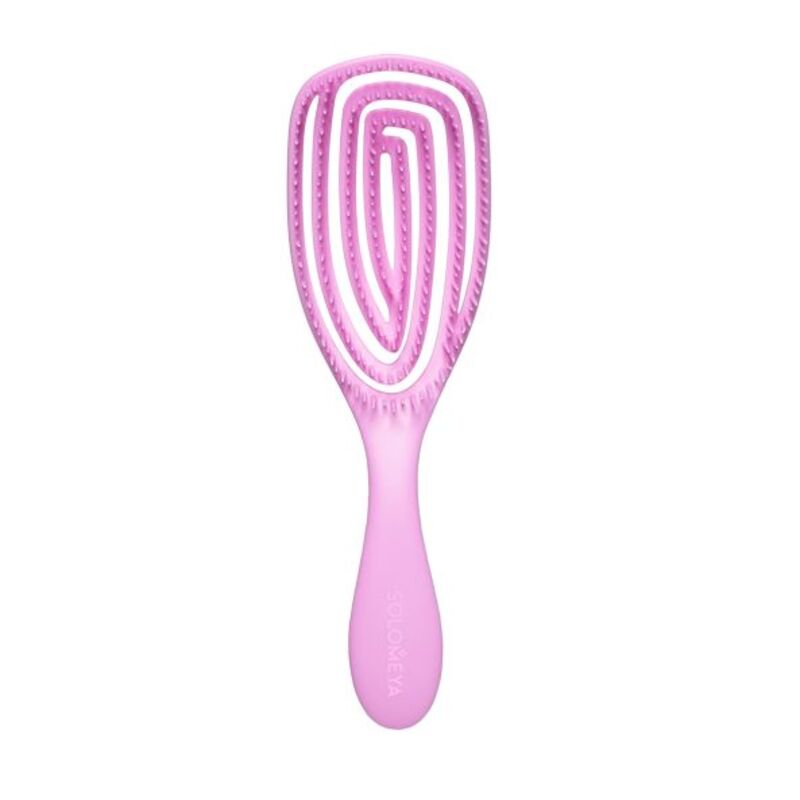 SOLOMEYA AROMA BRUSH РАСЧЕСКА ДЛЯ ВОЛОС С АРОМАТОМ МАЛИНЫ ОВАЛЬНА 
